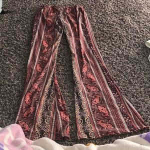 Cute soft / stretchy wide leg pants